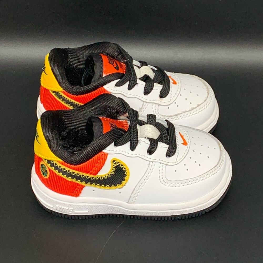 Nike Air Force 1 LV8 TD 'Roswell Rayguns' Shoes DD9533-100 Toddler Sz 4C